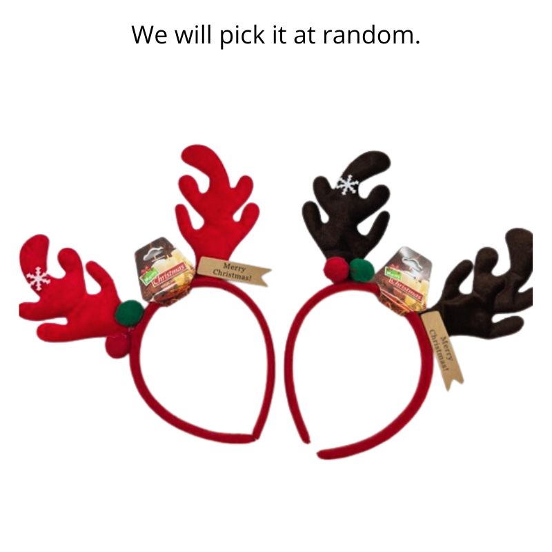 Christmas Headband - Antlers