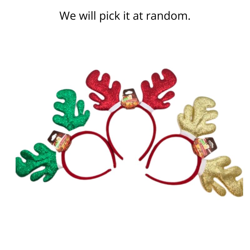 Christmas Headband - Antlers