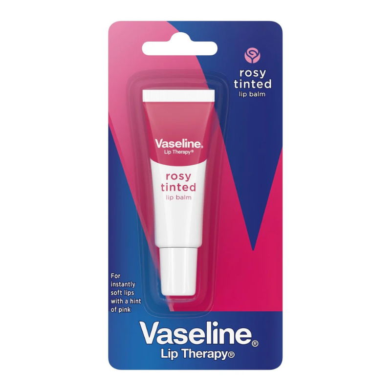 VASELINE 10g LIP BALM ROSY TINTED