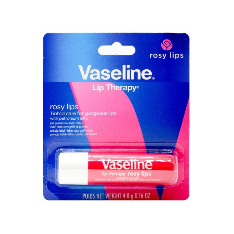 VASELINE 4.8g LIP THERAPY ROSY LIPS WITH PETROLEUM JELLY