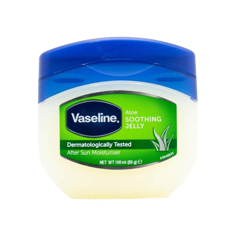 VASELINE 100mL SOOTHING JELLY AFTER SUN MOISTURISER ALOE