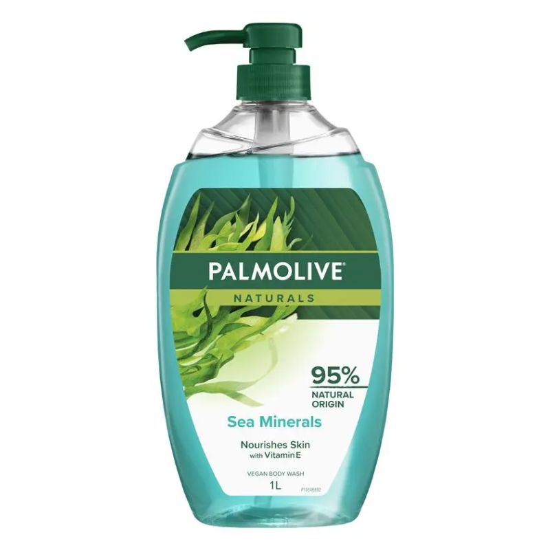 Palmolive Naturals Vegan Body Wash Sea Minerals 1L