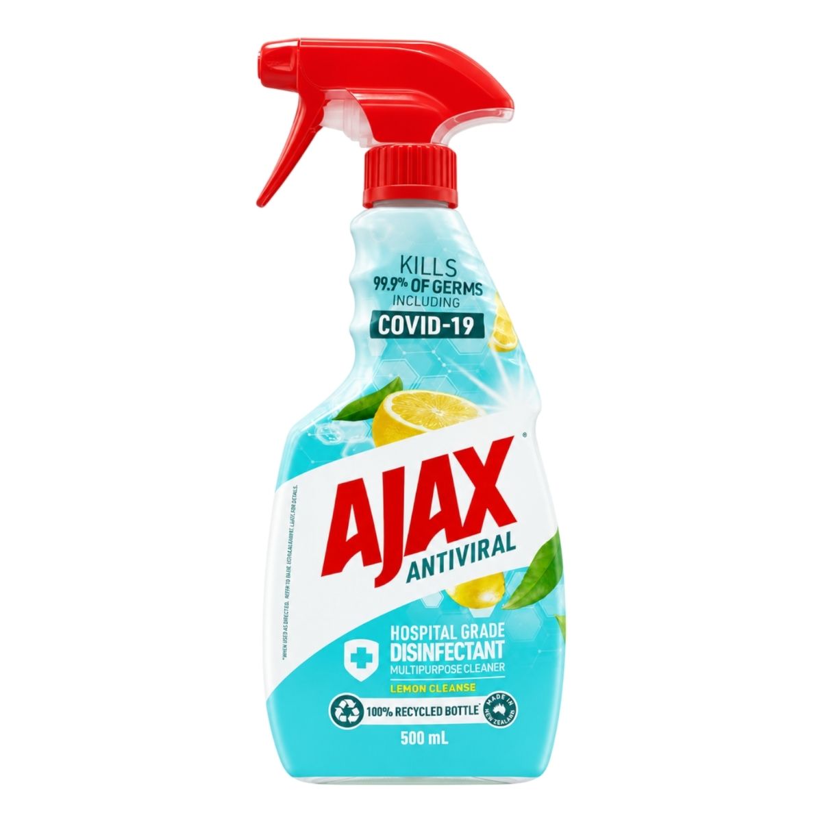 AJAX 500ml MULTIPURPOSE CLEANER ANTIVIRAL LEMON CLEANSE
