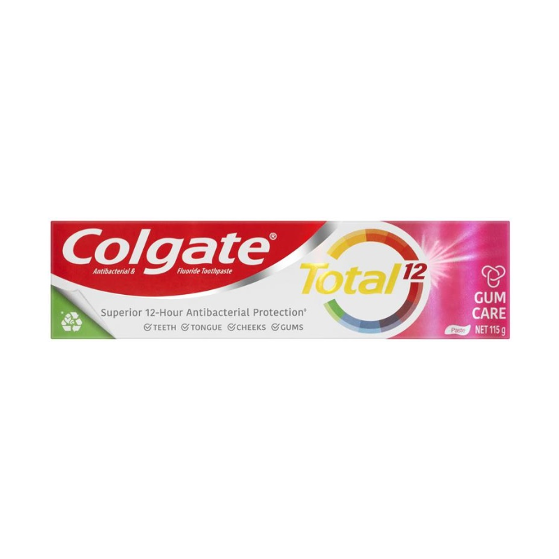 COLGATE 115g TOOTHPASTE TOTAL 12 GUM CARE