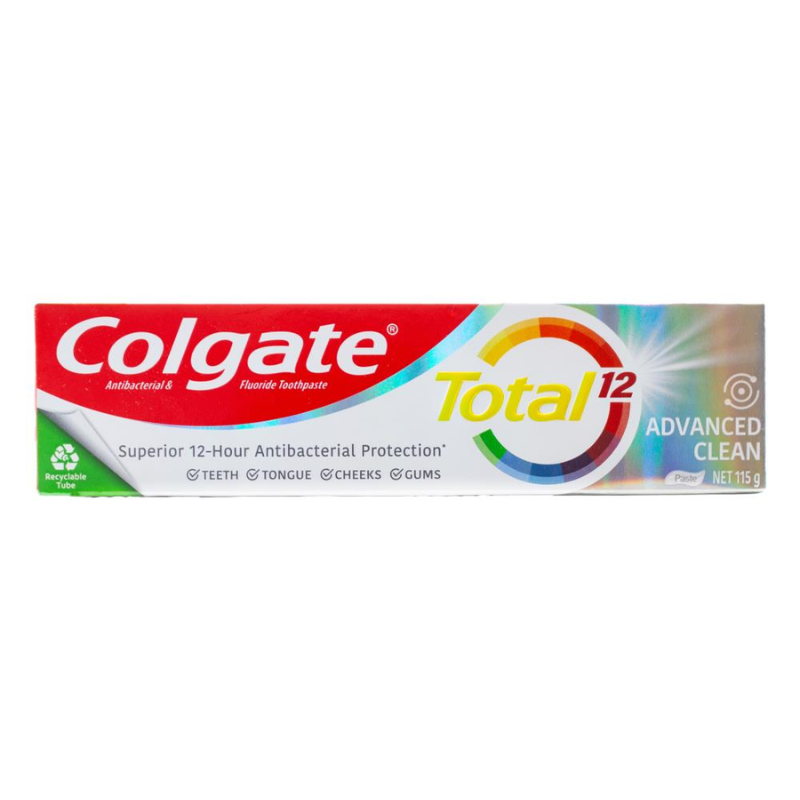 COLGATE 115g TOOTHPASTE TOTAL 12 ADVANCED CLEAN