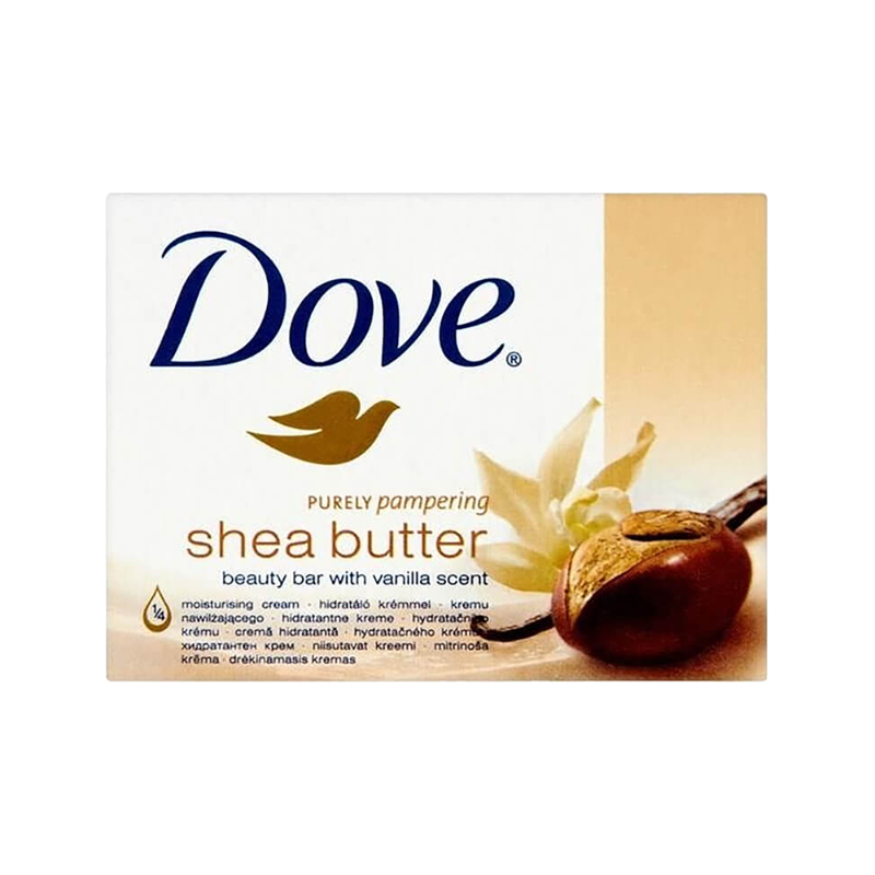 DOVE 90g BEAUTY CREAM SOAP BAR SHEA BUTTER