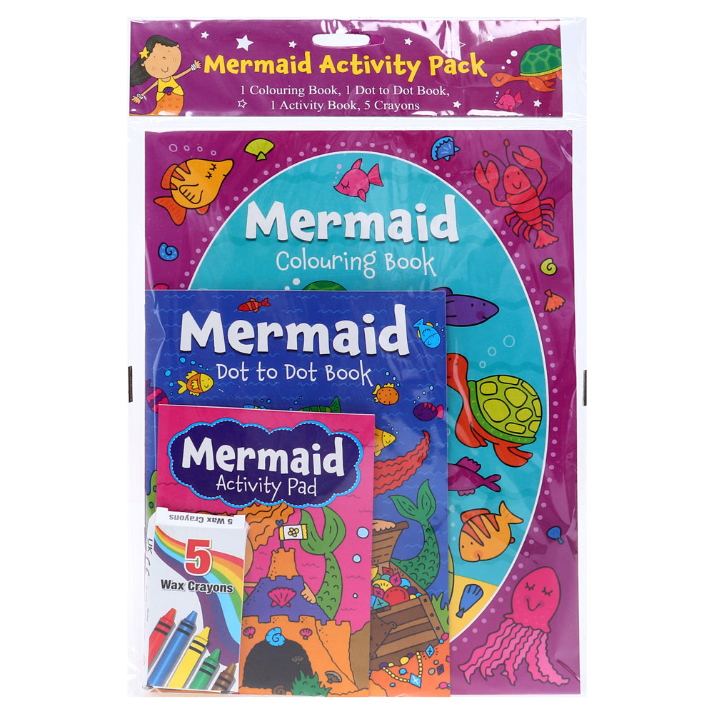 Kids Colouring Pack with Crayons