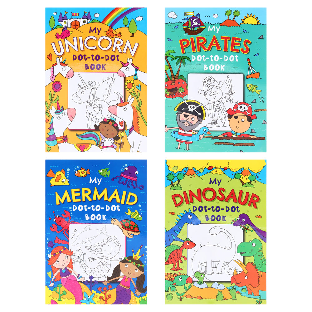 Kids Connect the Dots Activity Book 32pg