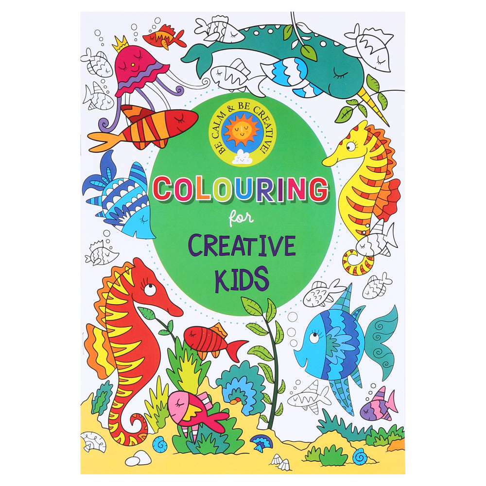 Kids Creative Colouring Book 32pg