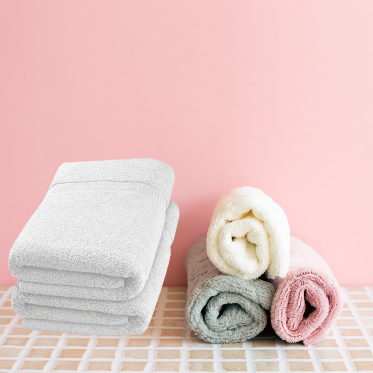 Bath Towel 65x130cm White