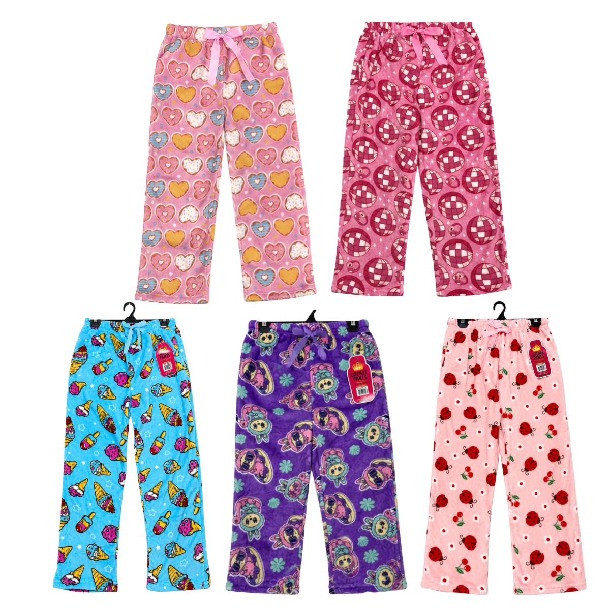 Ladies Soft Lounge Pants with Pockets – Premium Micro Plush