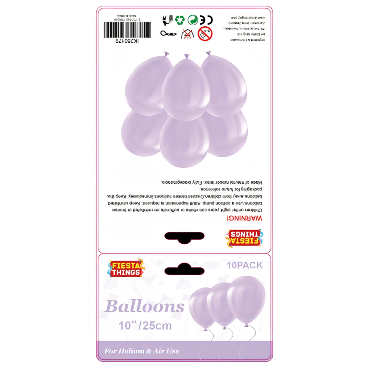 Lavender Balloons – Pastel Macaroon Party Decor