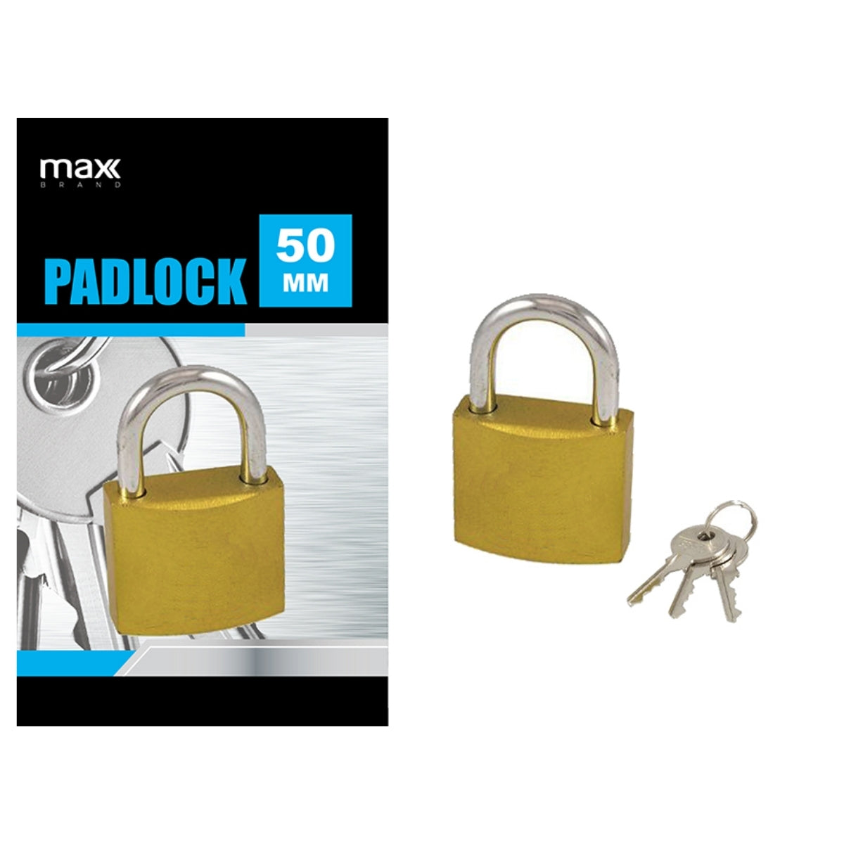 MAX Brand Padlock 50mm