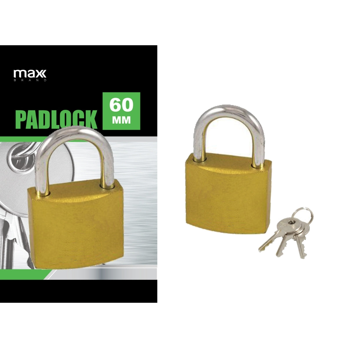 MAX Brand Padlock 60mm