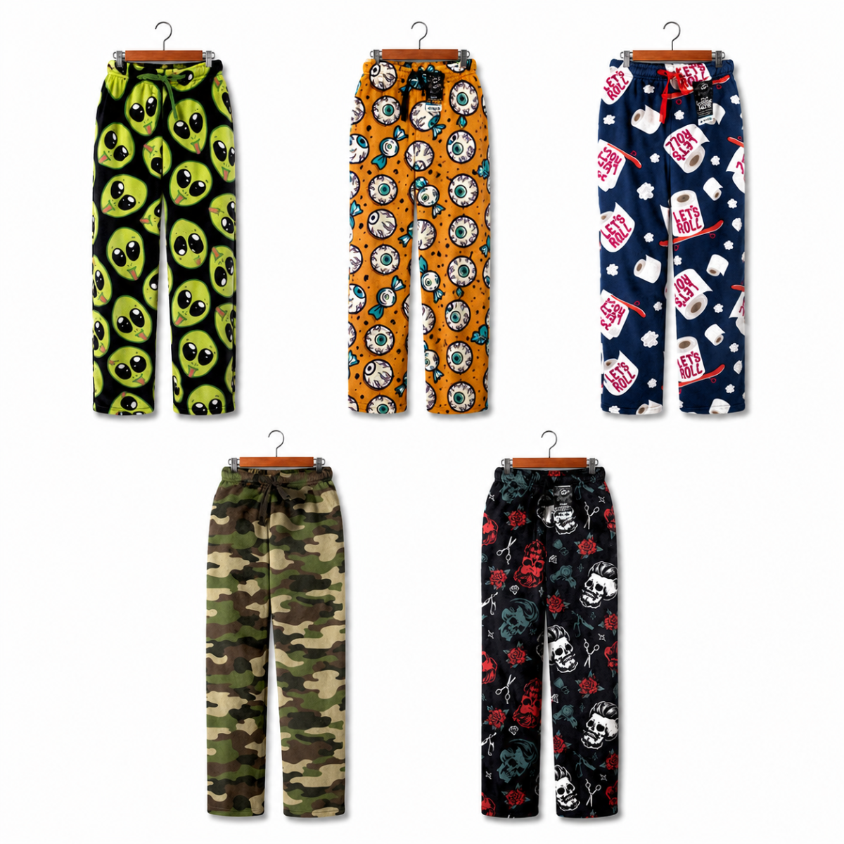 Men’s PJ Lounge Pants with Pockets – Comfortable Sleepwear M–3XL