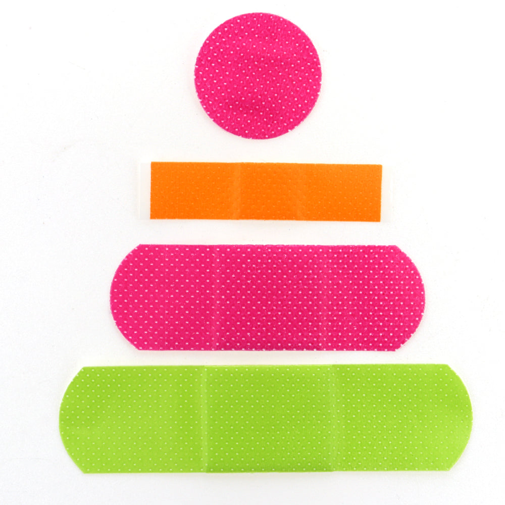 Neon Bandage Strips 50pk – Assorted Sizes