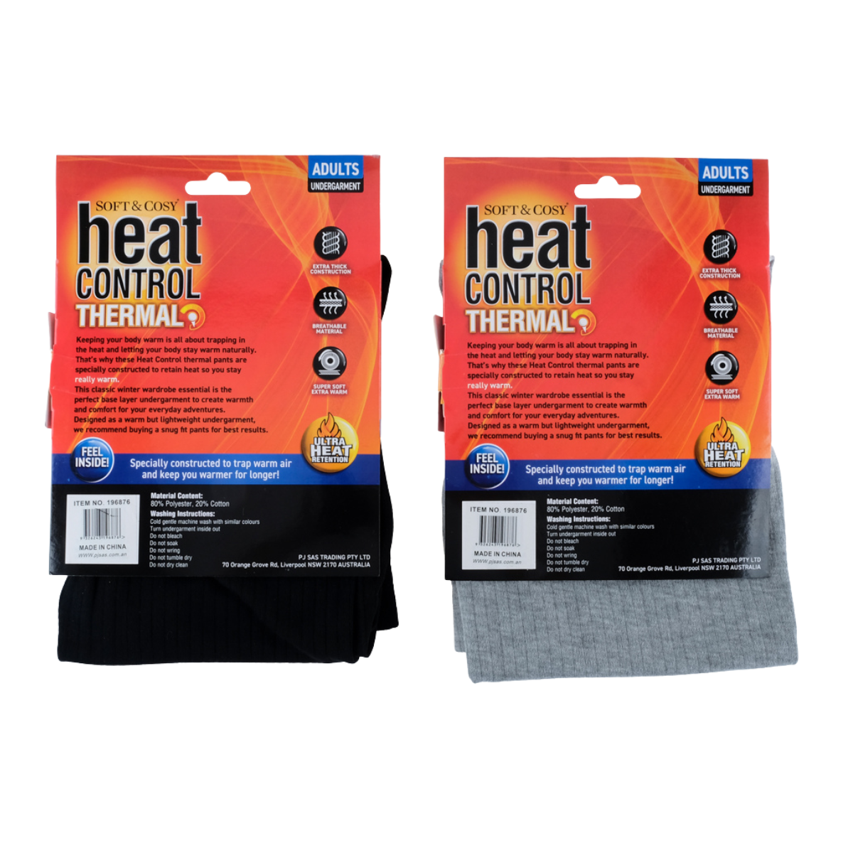 APPAREL PANTS ADULTS HEAT CONTROL THERMAL