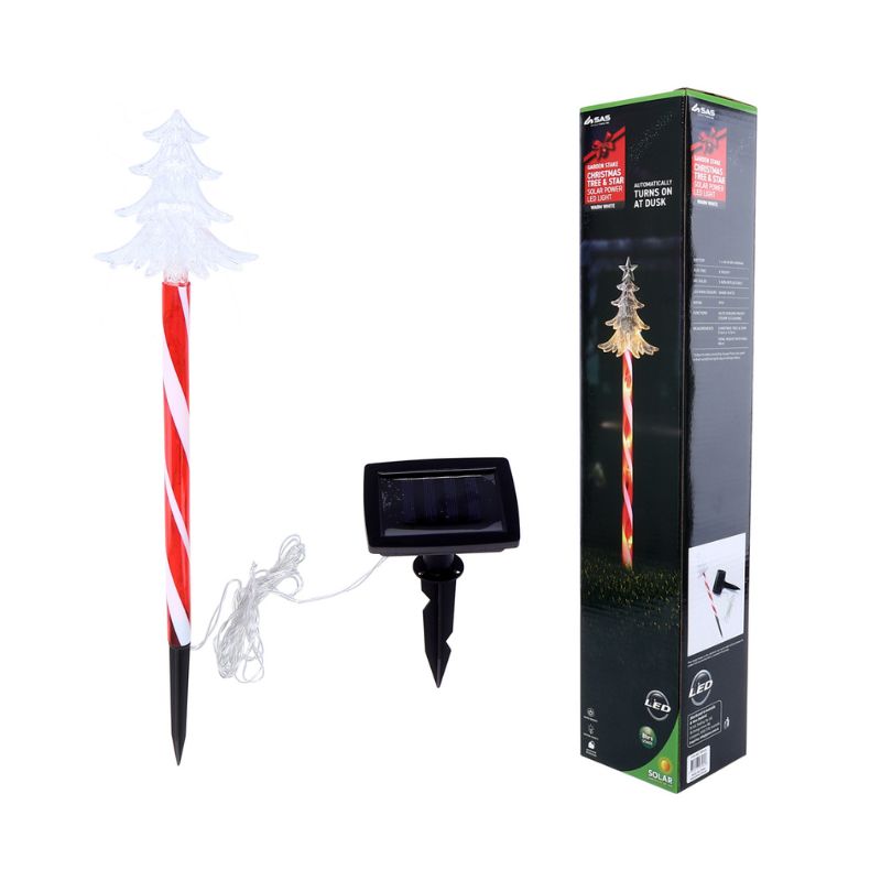light stake 3D tree 5LED warm white