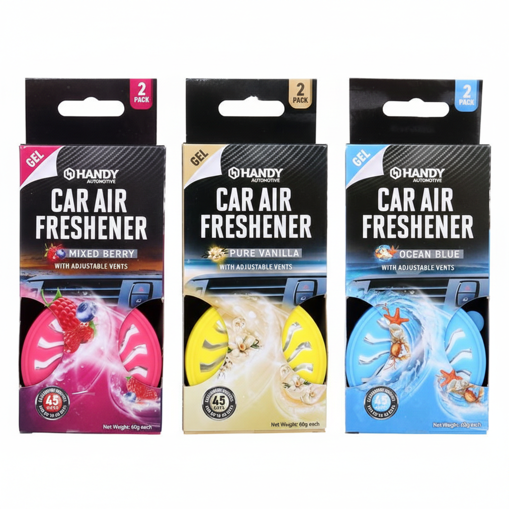 Car Air Freshener with Adjustable Vents 2 Pack
