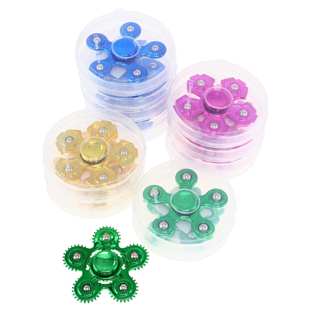 Fidget Spinner 12 Models - 4 Assorted Colours