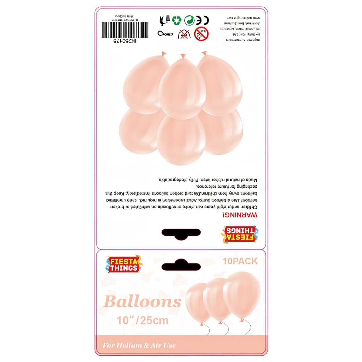Pastel Orange Balloons – Macaroon Party Decor