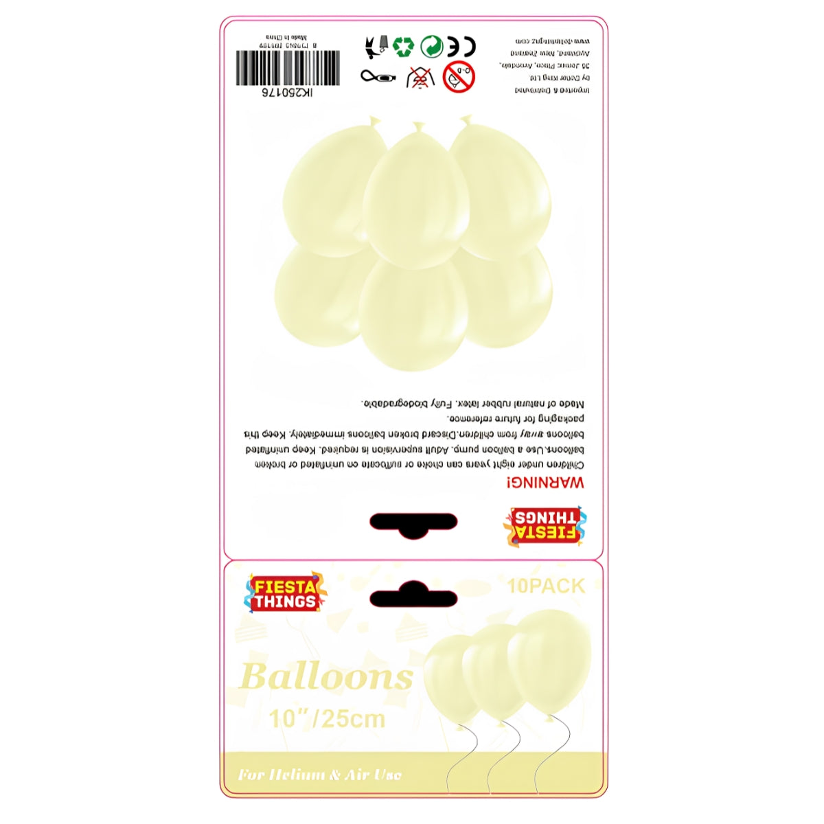 Pastel Yellow Balloons – Macaroon Party Decor