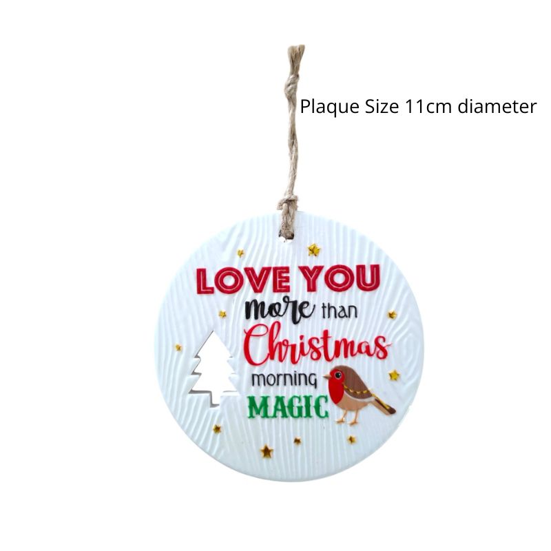 Love Christmas Wishes Plaque NEW!