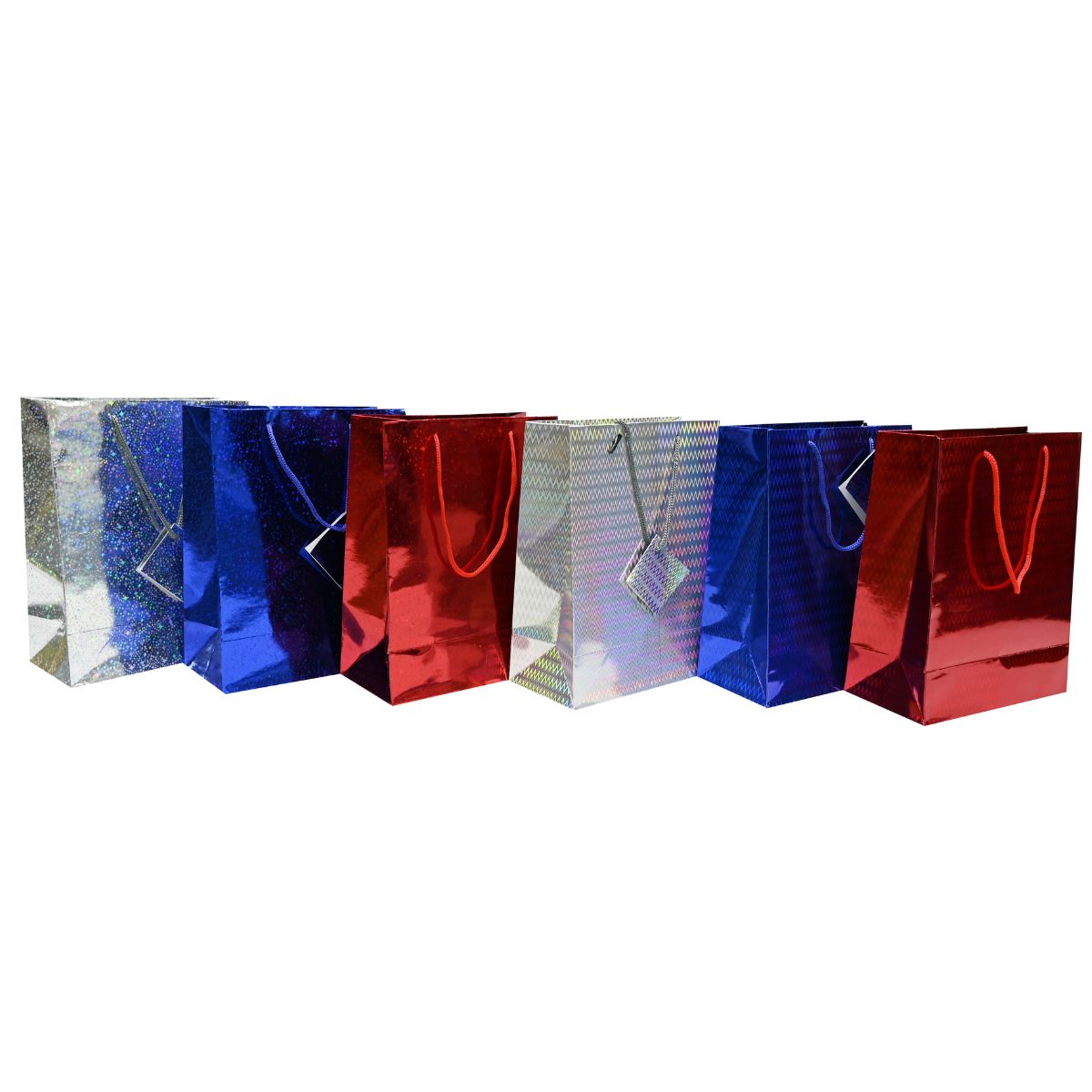 Gift Bag Holographic 18 x 23cm Medium