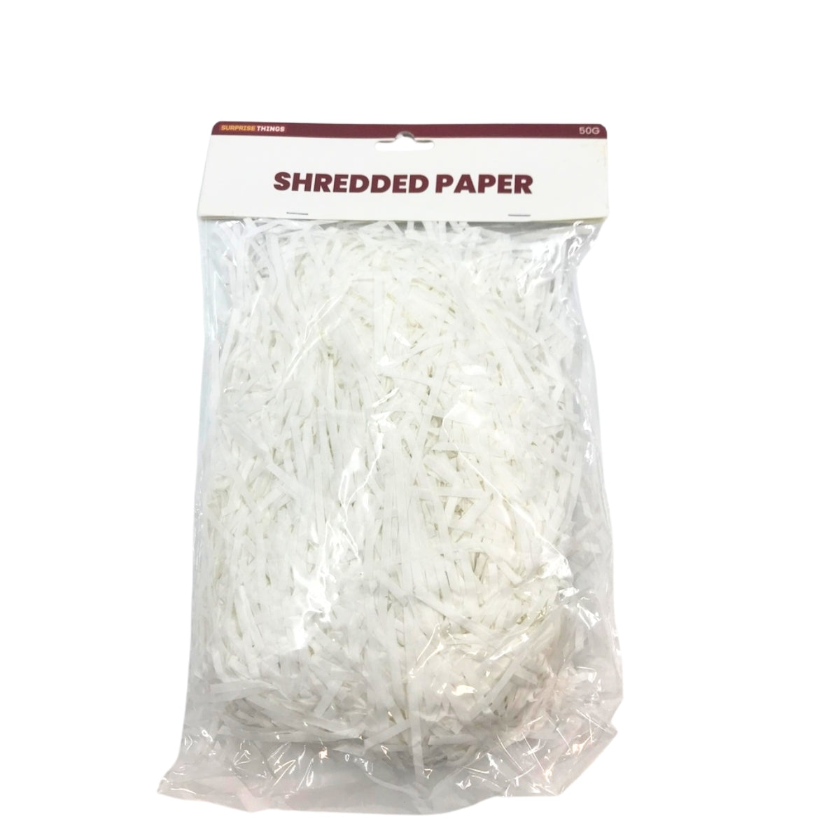 Shredded Paper - White 50g