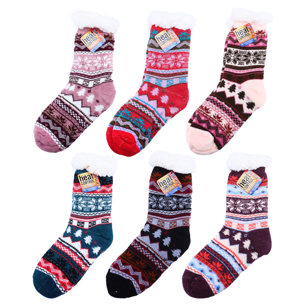 Sherpa Thermal Nordic Socks NZ – Anti Slip Winter Crew