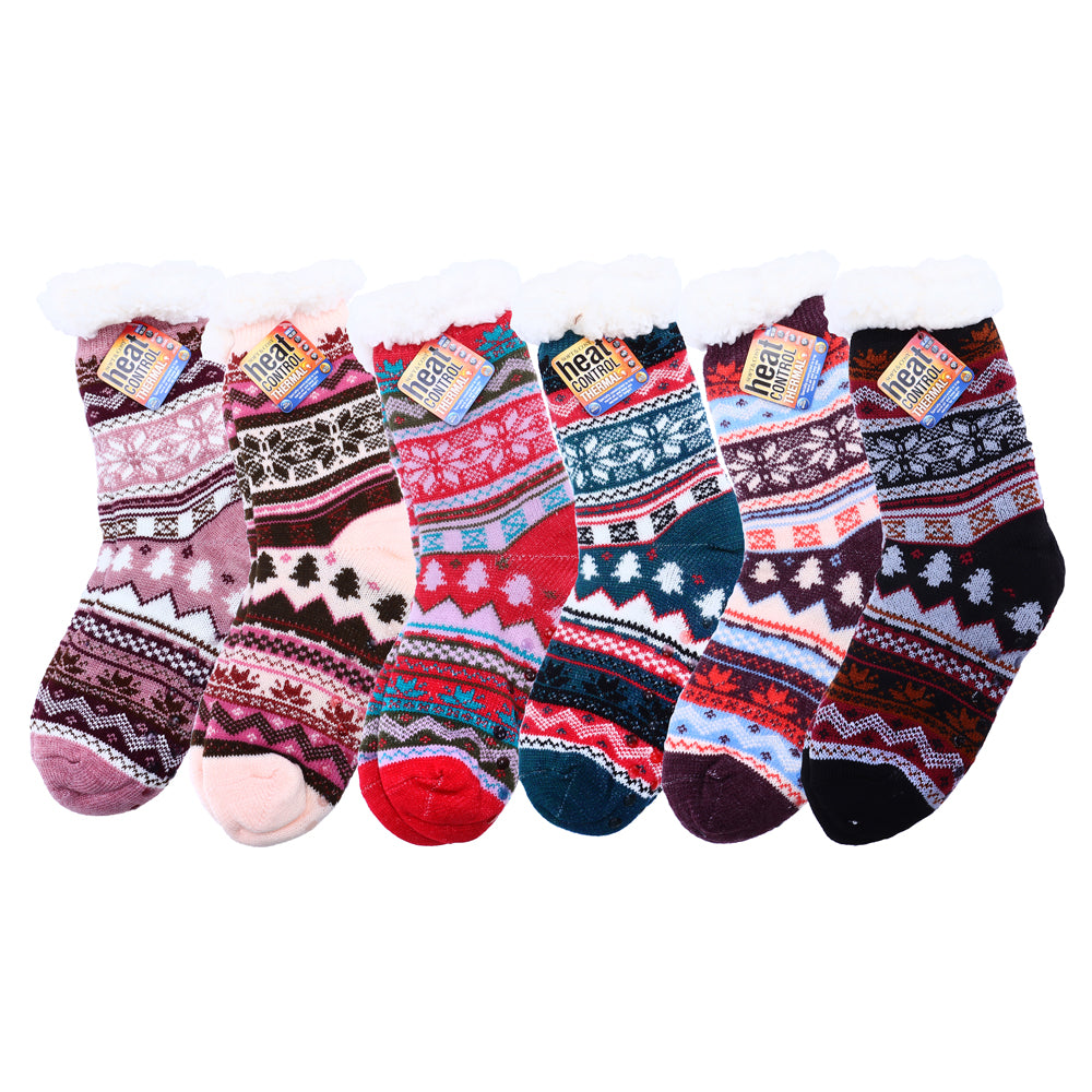 Sherpa Thermal Nordic Socks NZ – Anti Slip Winter Crew