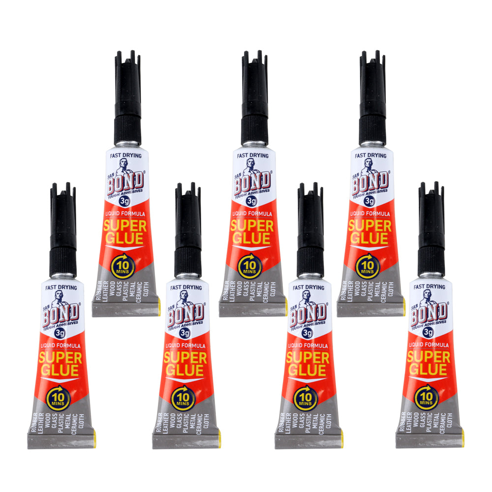 Super Glue 7pk – Clear Dry