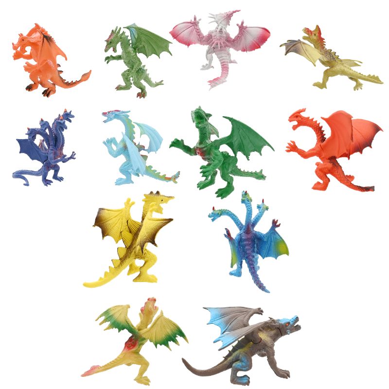 Dragon Figurine 10cm 12 Assorted
