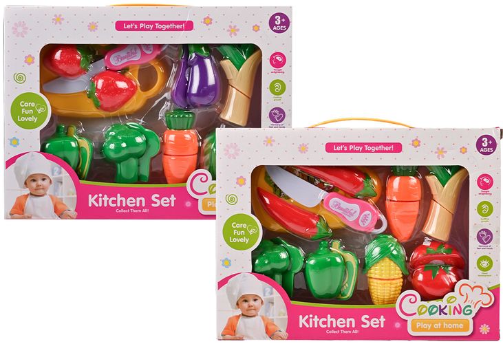 16-17pce Food Prep Playset
