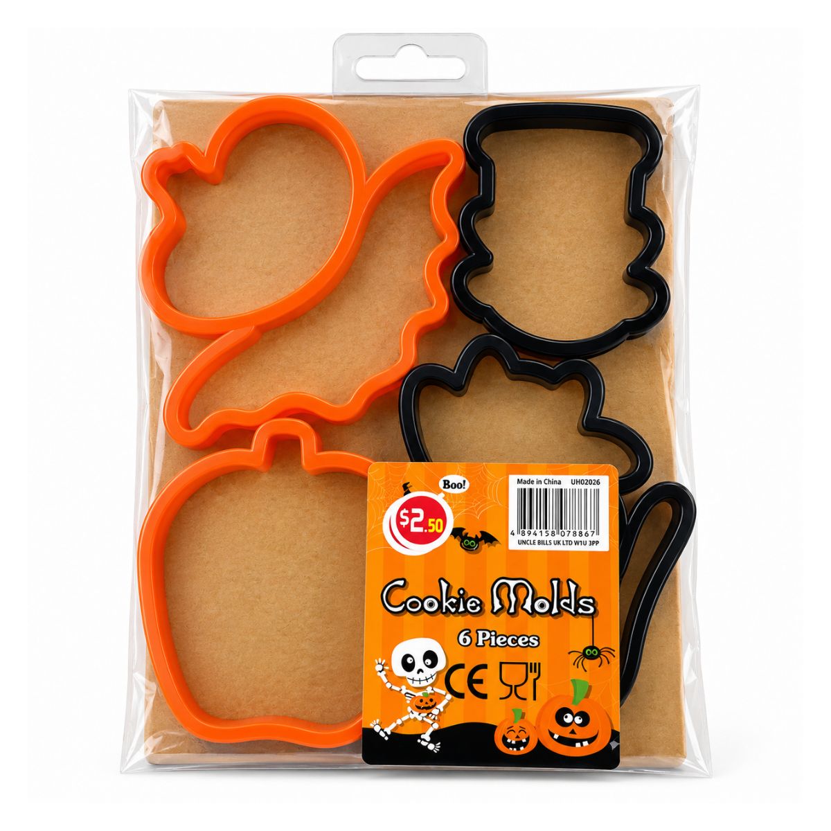 Cookie Molds 6 Pieces