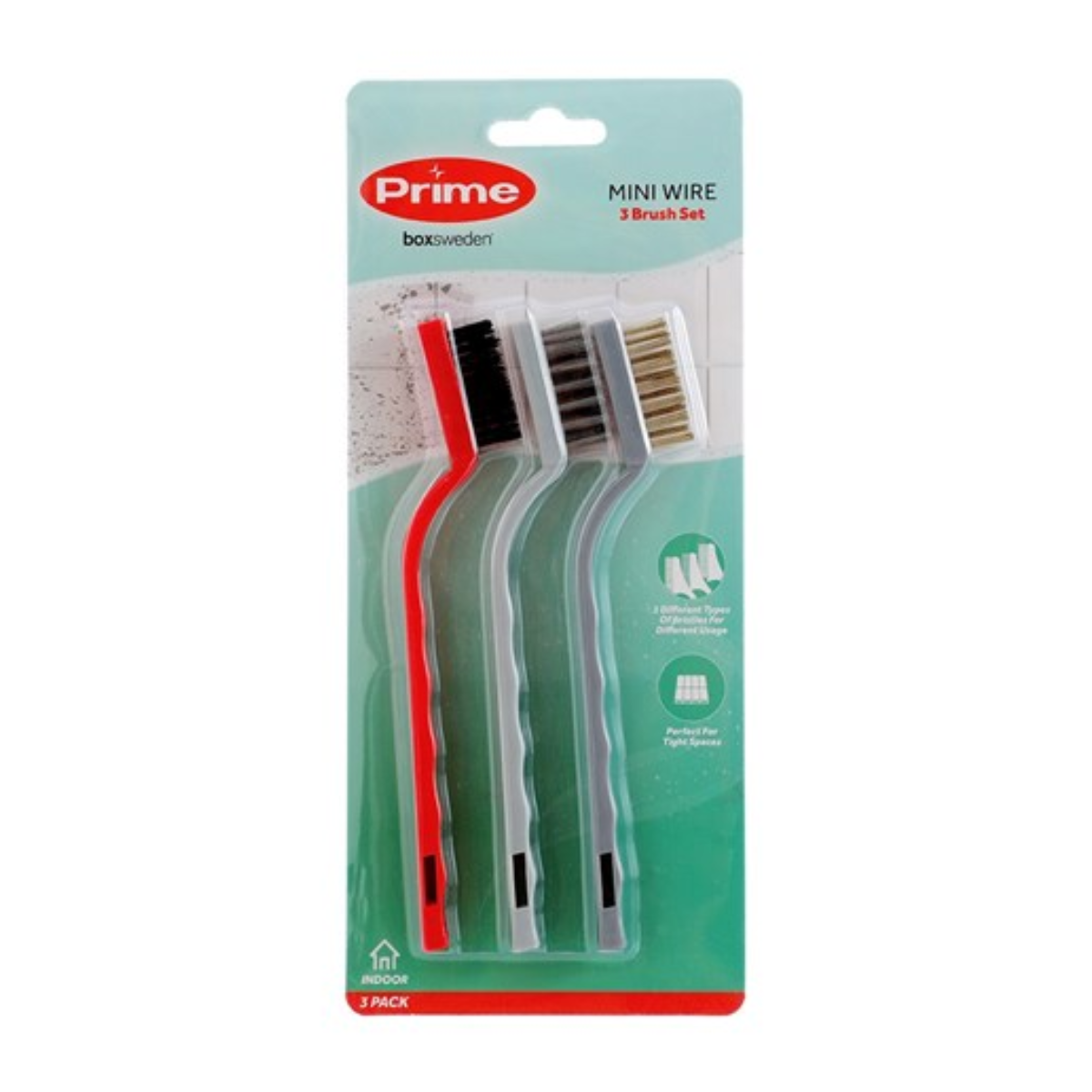 PRIME MINI WIRE BRUSH SET 3PK