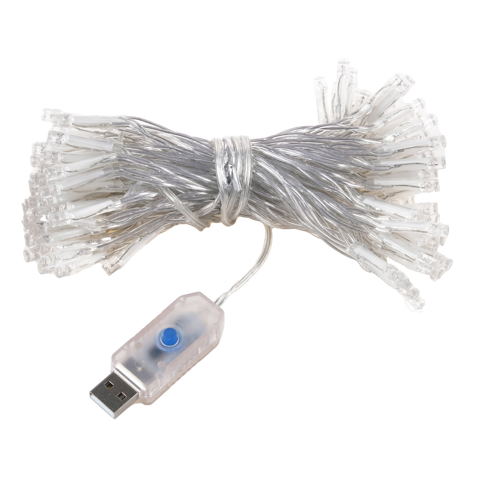 USB Fairy Lights 10m 100 LED Blue
