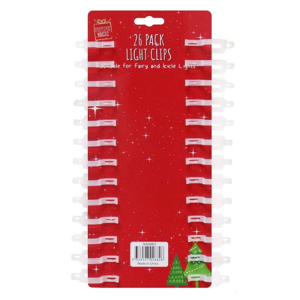 Light Clips Fairy/Icicle Light 26pk
