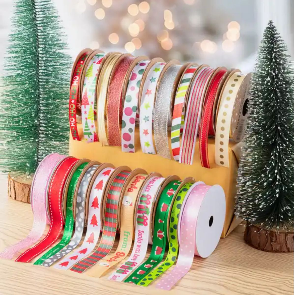 Christmas Festive Ribbon Mix 2.7m