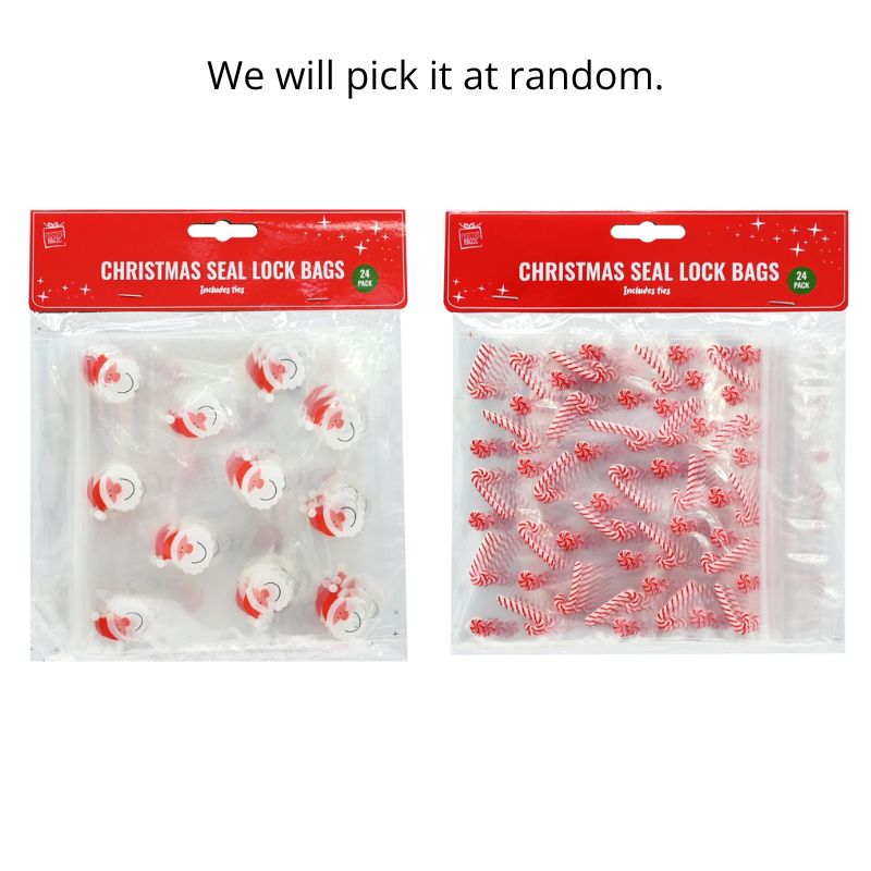 Christmas Loot Bag Shaped 24pk