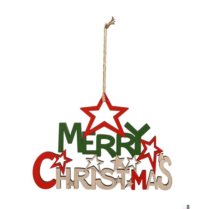 Hanging Merry Christmas Sign