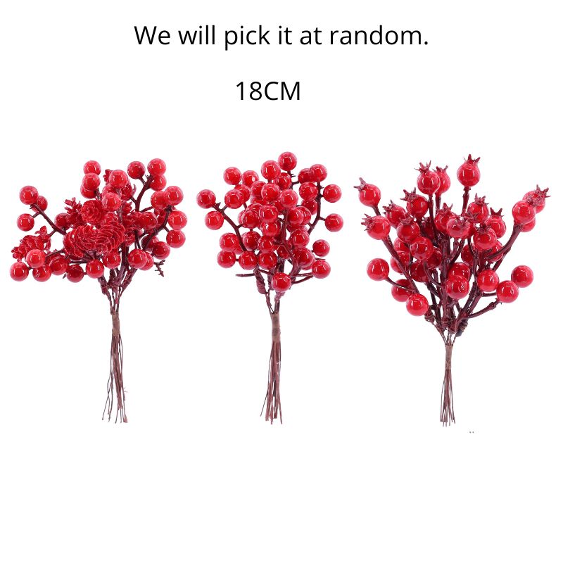 Berry Bunch 6pk Red 18cm Asst