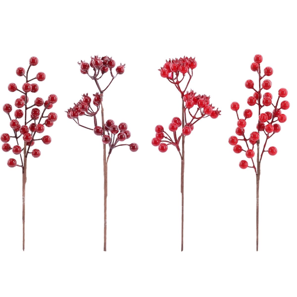 Glossy Berry Pick 30cm Assorted