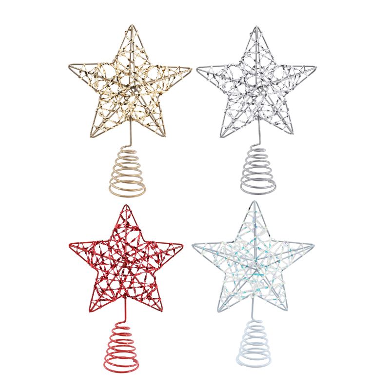 STAR TOPPER METALLIC 13cm Asst
