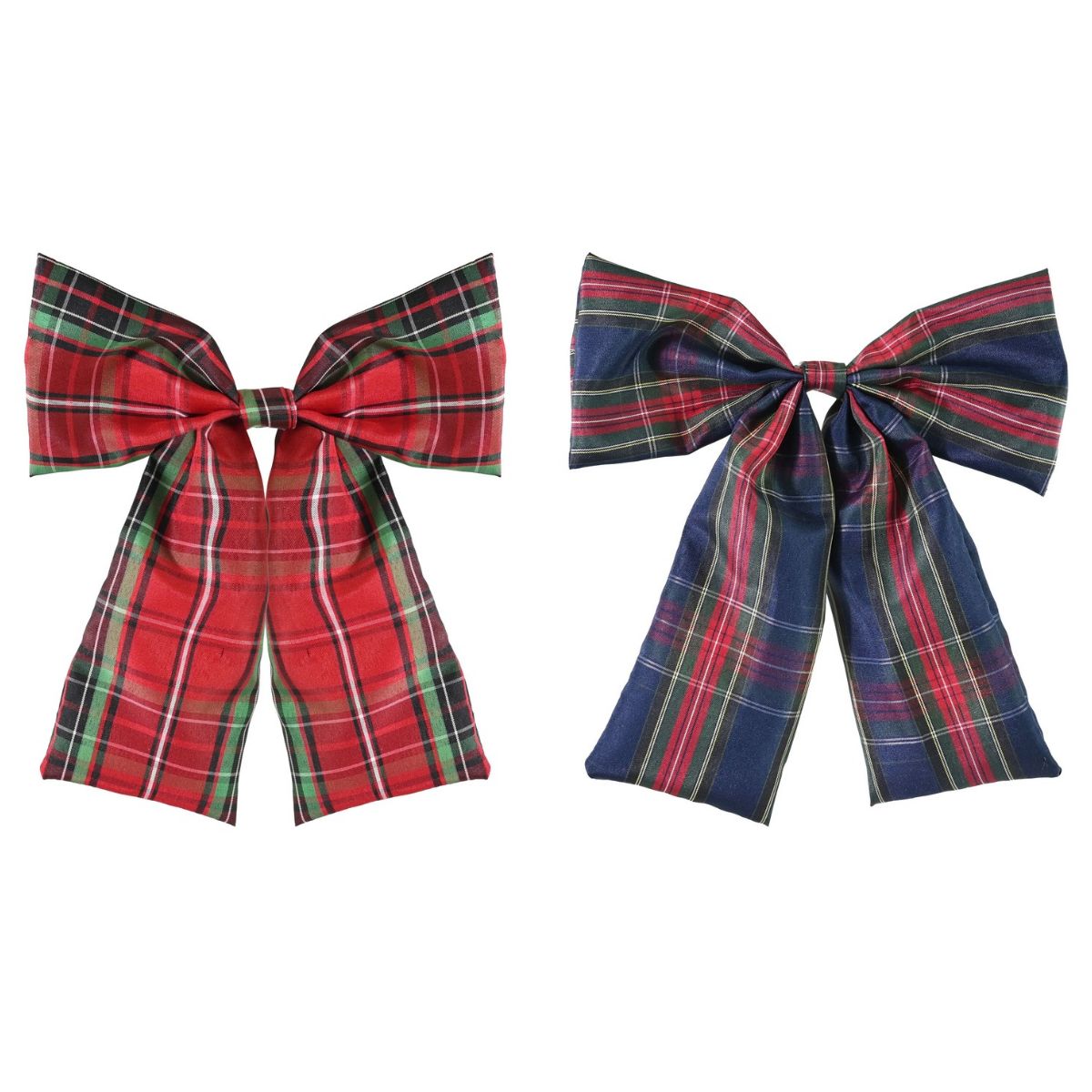 Balmoral Tartan Bow Clip Assorted