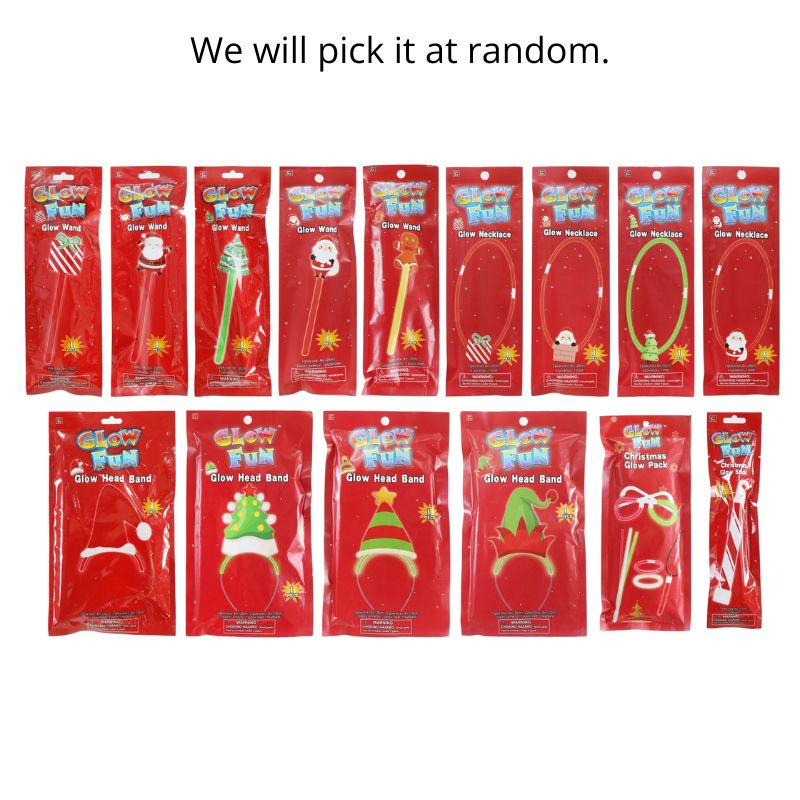 Christmas Glow Mega Mix 15 Asst Styles