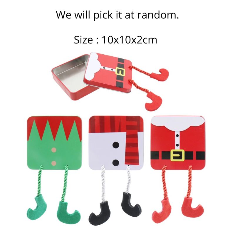 Gift Card Tin Dangly Legs Asst