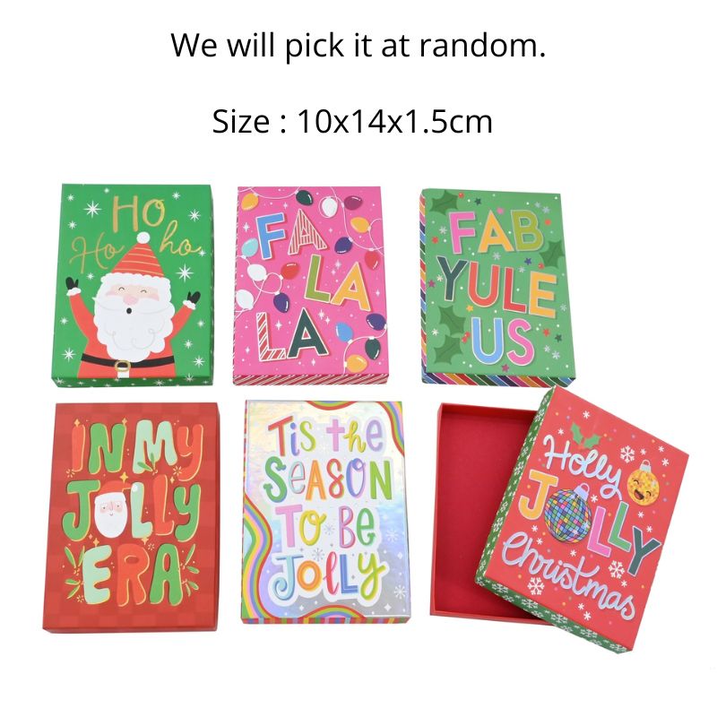 Gift Card Box Foiled Asst