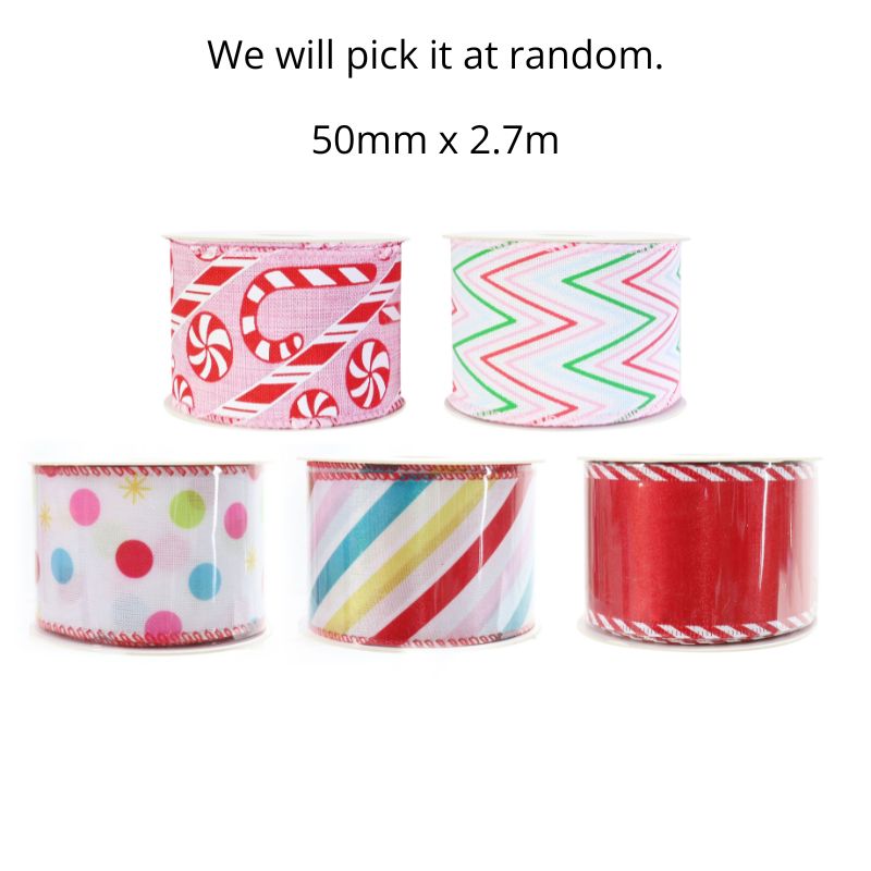 RIBBON CANDYLAND 50mm x 2.7m