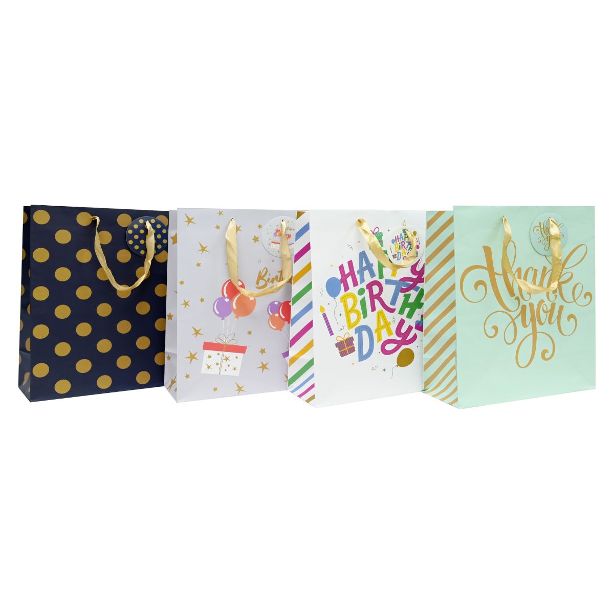 Gift Bag 27 x 33 x 14cm 4 Assorted